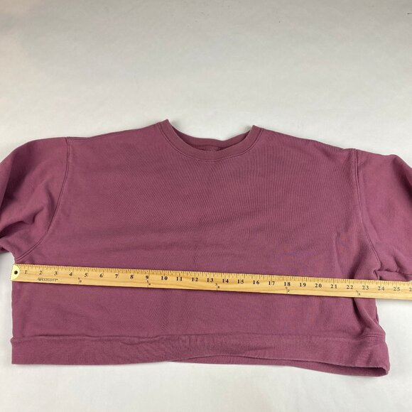 Girlfriend Collective Cropped Sweatshirt Women's Size XXL - Picture 10 of 11